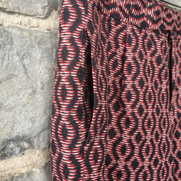 Thakoon Addition Helix Printed Piquet Crops - Picture 9 of 9